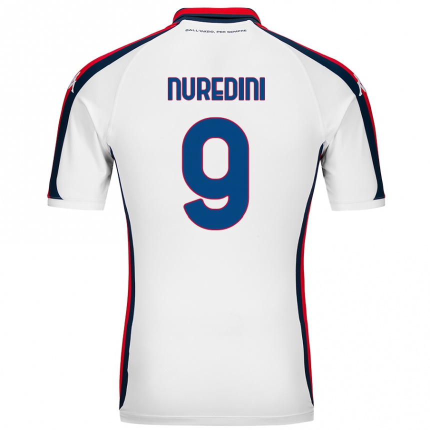 Niño Fútbol Camiseta Joi Nuredini #9 Blanco 2ª Equipación 2024/25 México