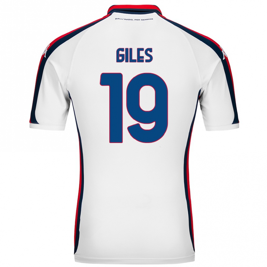 Niño Fútbol Camiseta Heidi Giles #19 Blanco 2ª Equipación 2024/25 México