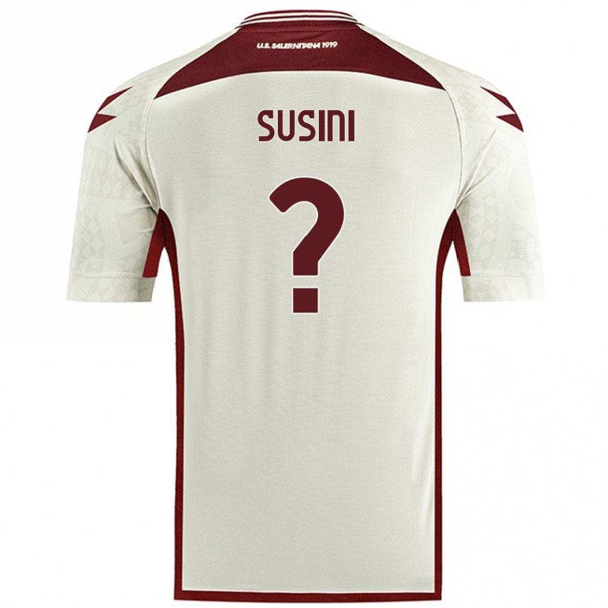 Niño Fútbol Camiseta Antonio Susini #0 Color Crema 2ª Equipación 2024/25 México