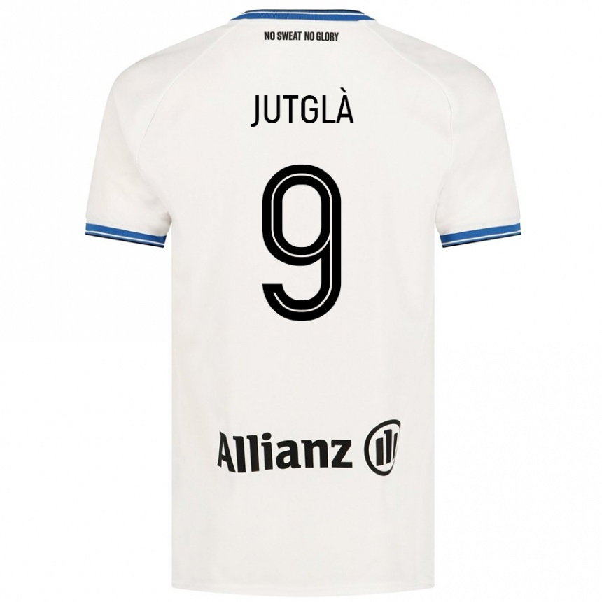 Niño Fútbol Camiseta Ferran Jutglà #9 Blanco 2ª Equipación 2024/25 México