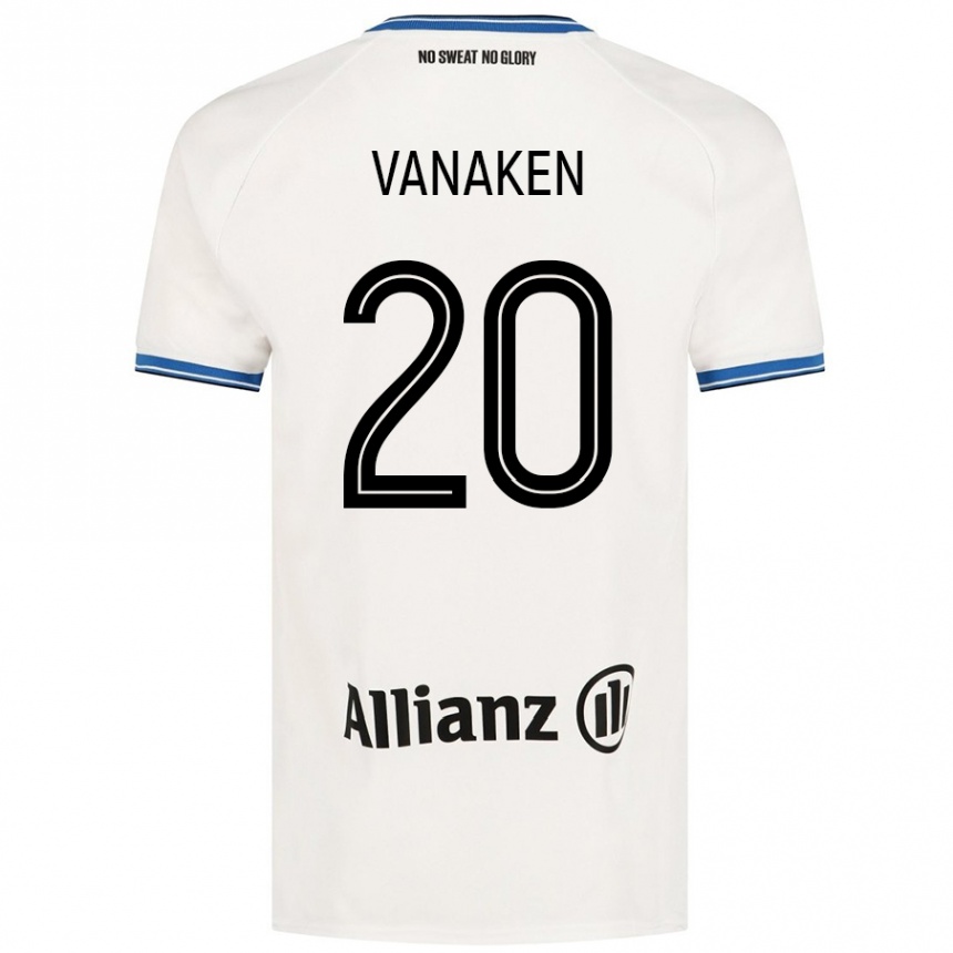 Niño Fútbol Camiseta Hans Vanaken #20 Blanco 2ª Equipación 2024/25 México