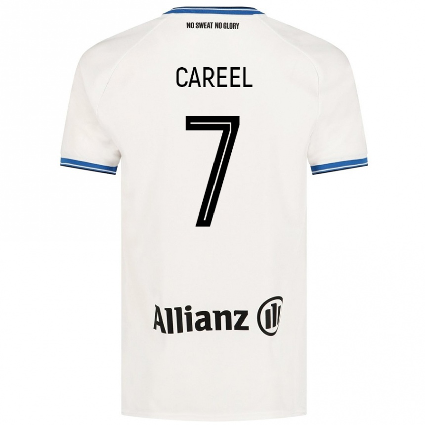 Niño Fútbol Camiseta Oona Careel #7 Blanco 2ª Equipación 2024/25 México