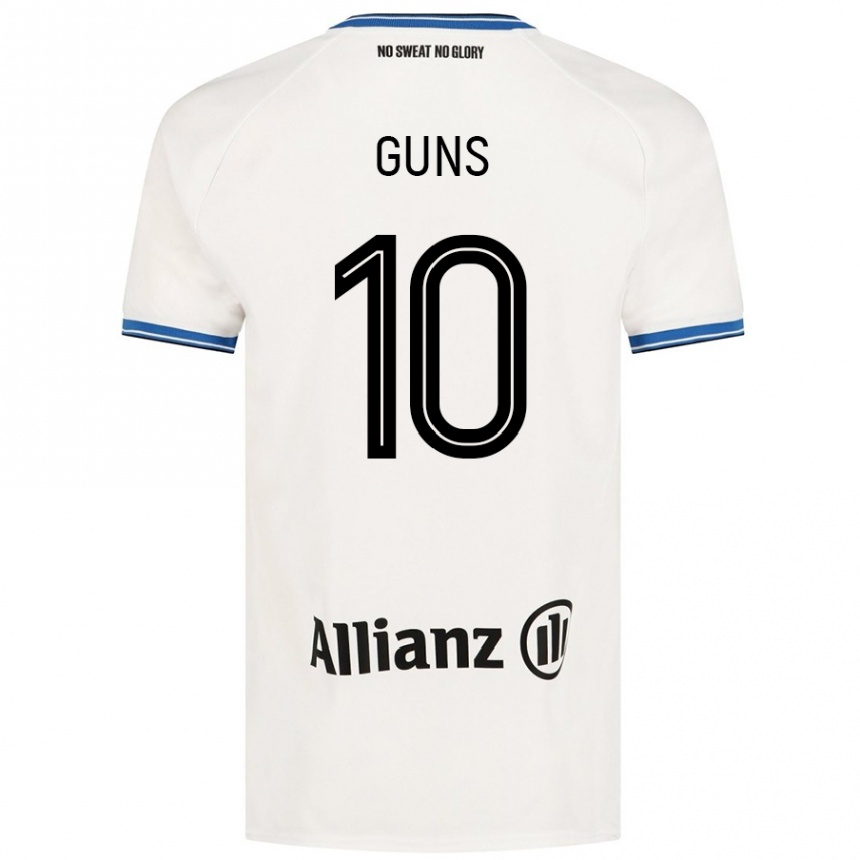 Niño Fútbol Camiseta Celien Guns #10 Blanco 2ª Equipación 2024/25 México