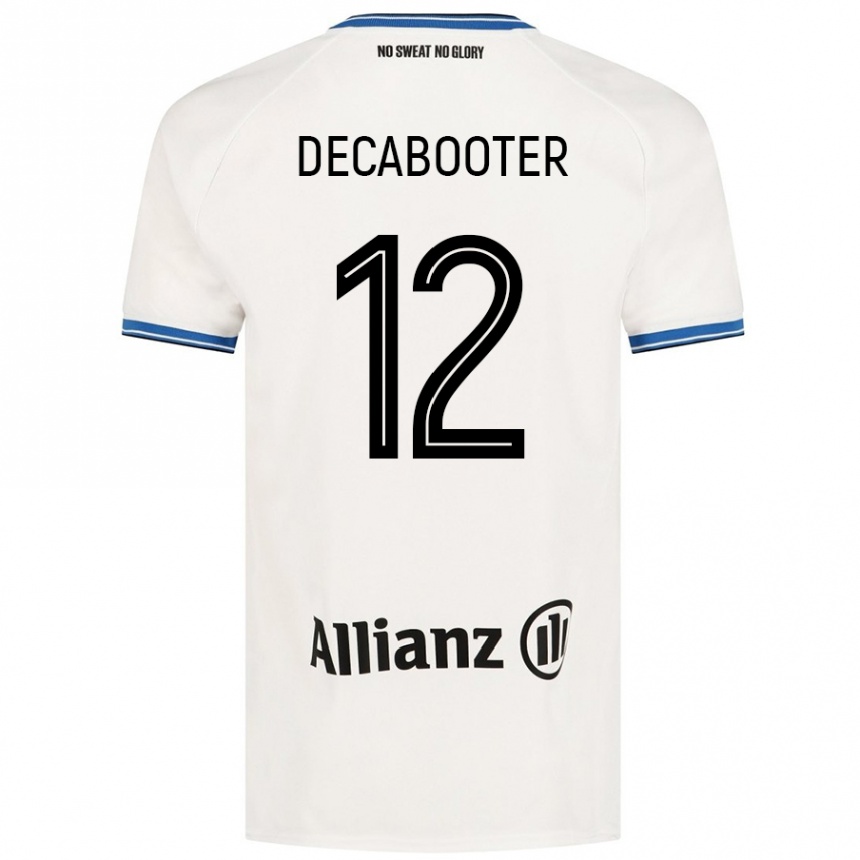 Niño Fútbol Camiseta Marith Decabooter #12 Blanco 2ª Equipación 2024/25 México