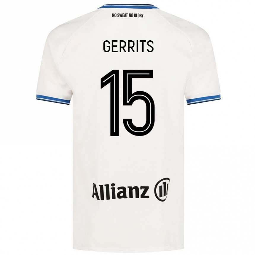 Niño Fútbol Camiseta Melanie Gerrits #15 Blanco 2ª Equipación 2024/25 México