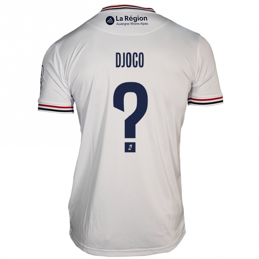 Niño Fútbol Camiseta Ouparine Djoco #0 Blanco 2ª Equipación 2024/25 México