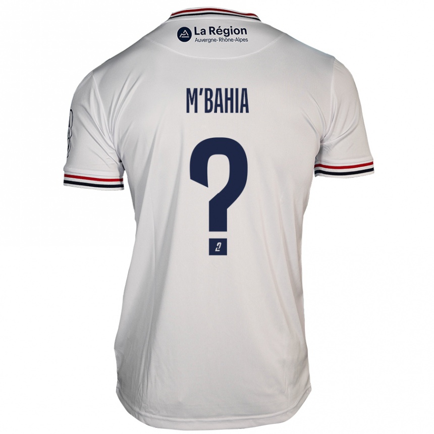 Niño Fútbol Camiseta Ivan M'bahia #0 Blanco 2ª Equipación 2024/25 México