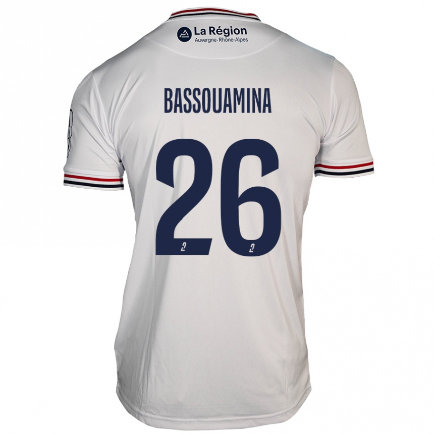 Niño Fútbol Camiseta Mons Bassouamina #26 Blanco 2ª Equipación 2024/25 México