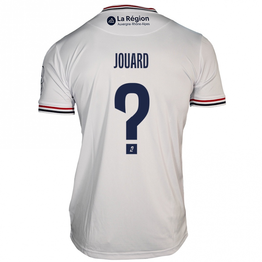 Niño Fútbol Camiseta Dylan Jouard #0 Blanco 2ª Equipación 2024/25 México