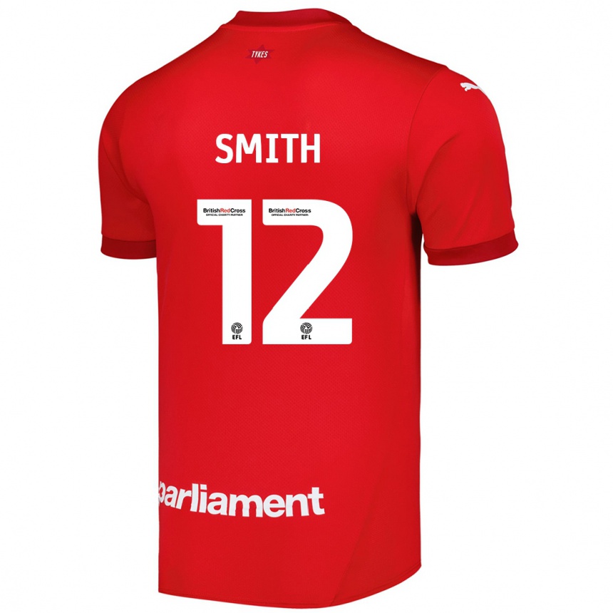 Hombre Fútbol Camiseta Jackson Smith #12 Rojo 1ª Equipación 2024/25 México