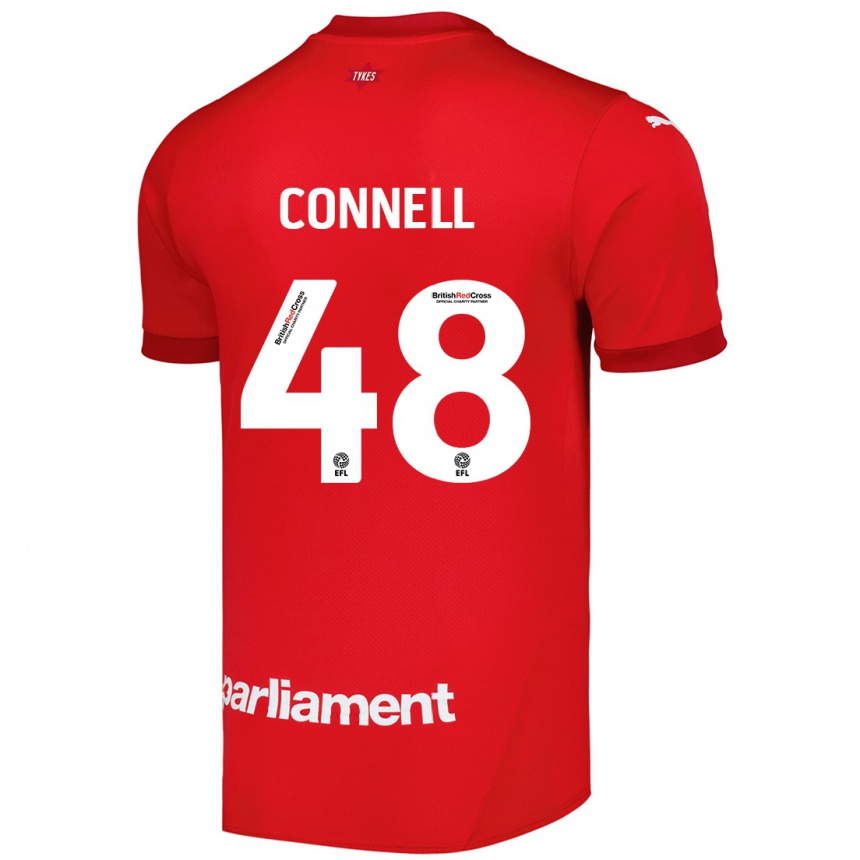 Hombre Fútbol Camiseta Luca Connell #48 Rojo 1ª Equipación 2024/25 México