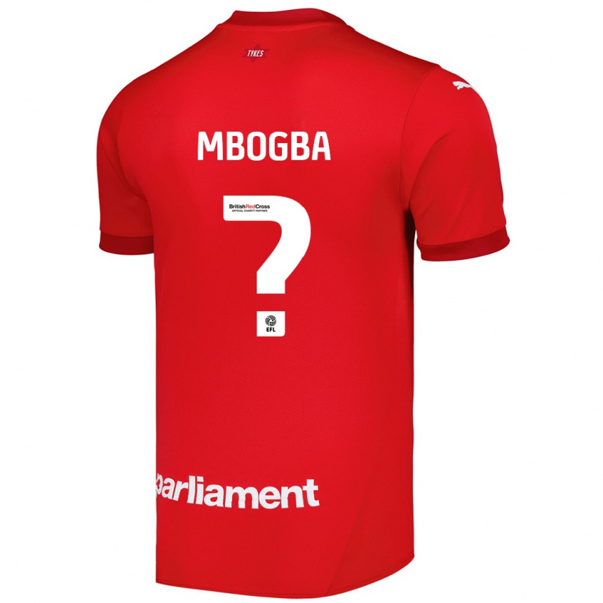 Hombre Fútbol Camiseta Malachi Mbogba #0 Rojo 1ª Equipación 2024/25 México