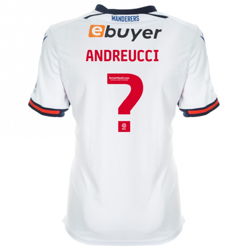 Hombre Fútbol Camiseta Ben Andreucci #0 Blanco 1ª Equipación 2024/25 México