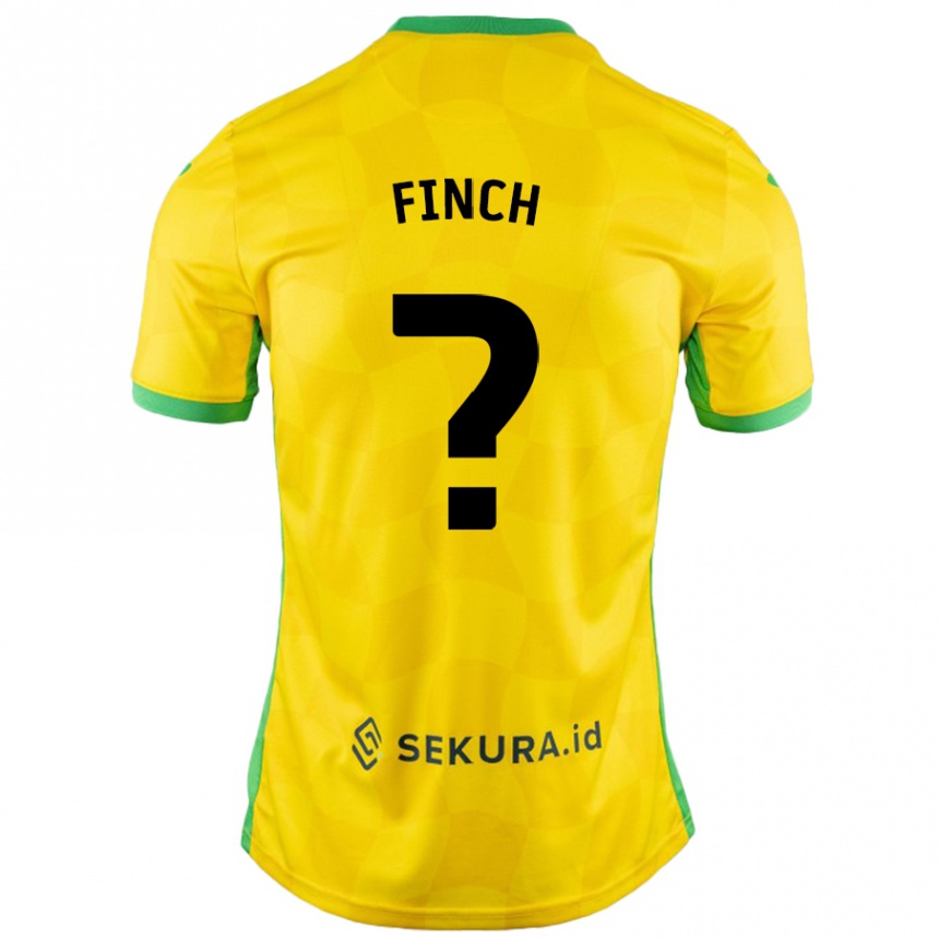 Hombre Fútbol Camiseta Tom Finch #0 Amarillo Verde 1ª Equipación 2024/25 México