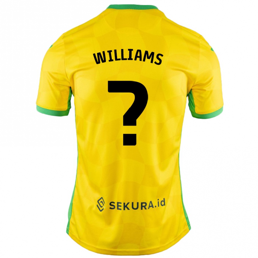 Hombre Fútbol Camiseta Tyler Williams #0 Amarillo Verde 1ª Equipación 2024/25 México