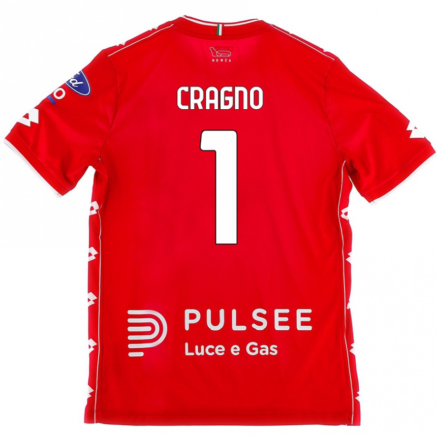 Hombre Fútbol Camiseta Alessio Cragno #1 Rojo Blanco 1ª Equipación 2024/25 México