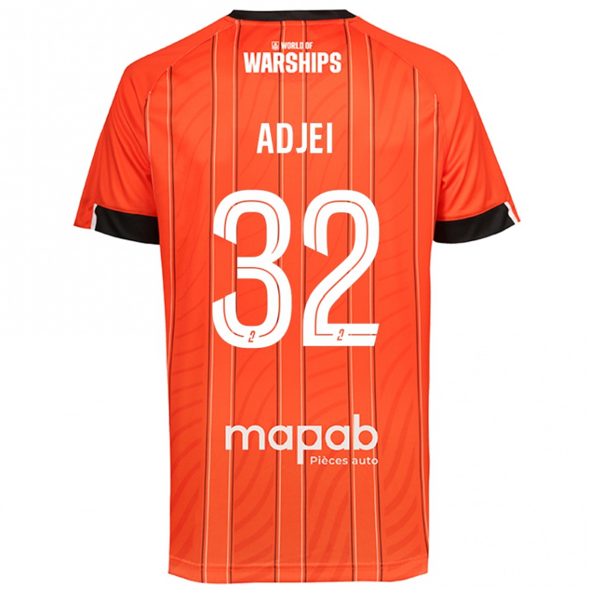 Hombre Fútbol Camiseta Nathaniel Adjei #32 Naranja 1ª Equipación 2024/25 México