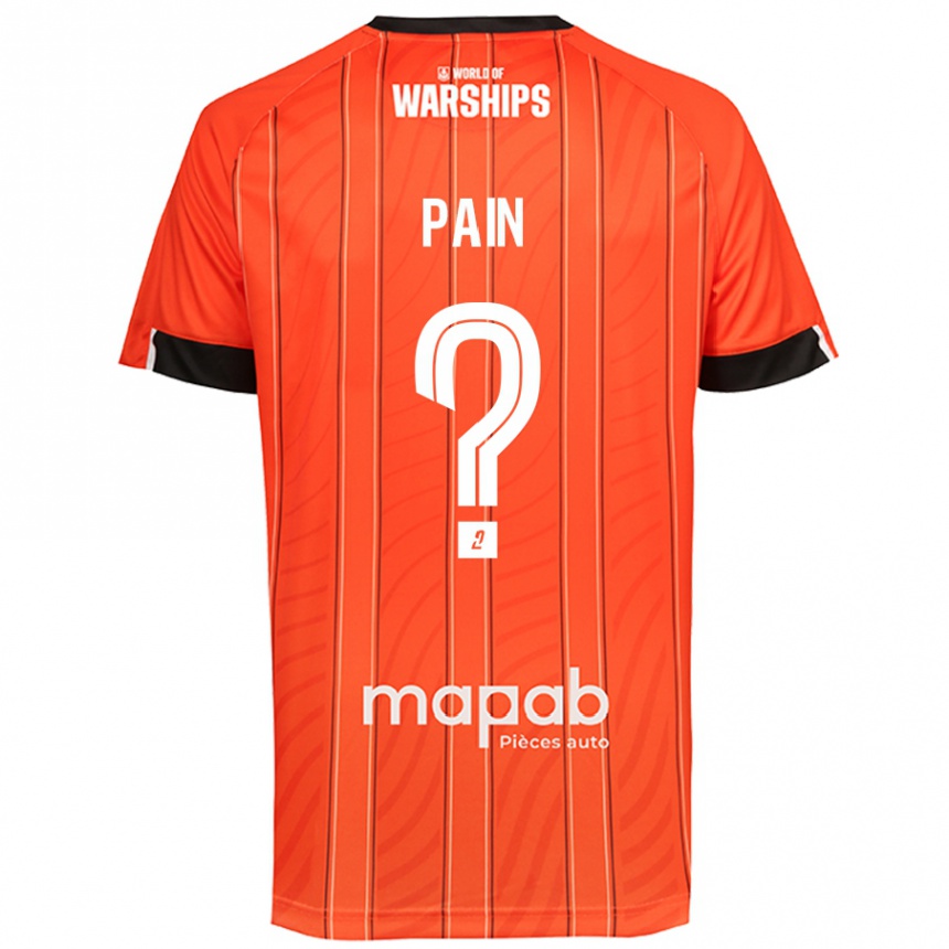 Hombre Fútbol Camiseta Ilan Pain #0 Naranja 1ª Equipación 2024/25 México