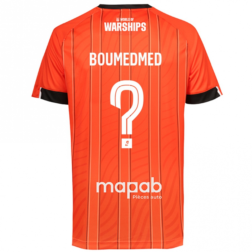 Hombre Fútbol Camiseta Kamil Boumedmed #0 Naranja 1ª Equipación 2024/25 México