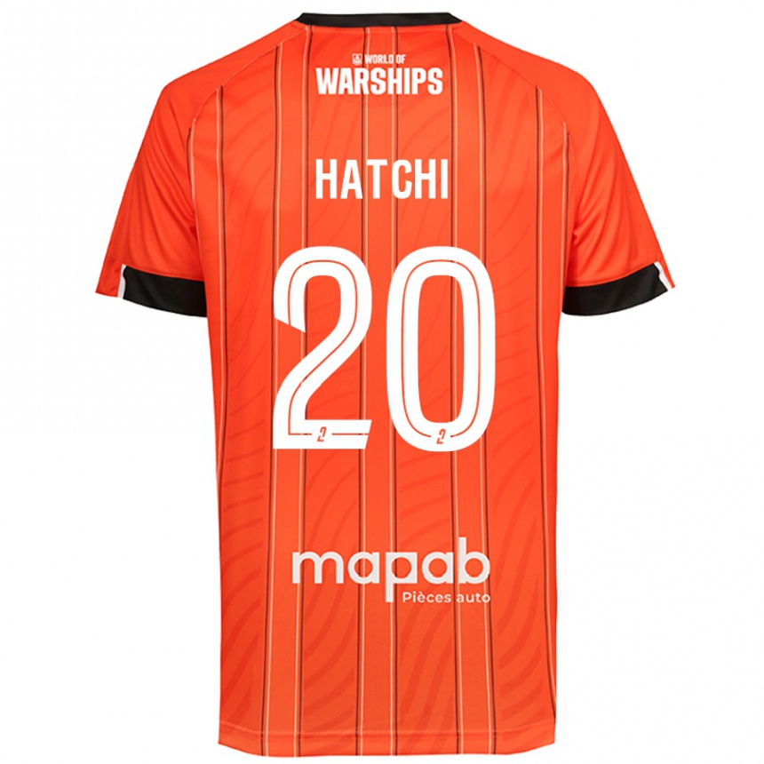 Hombre Fútbol Camiseta Jérémy Hatchi #20 Naranja 1ª Equipación 2024/25 México