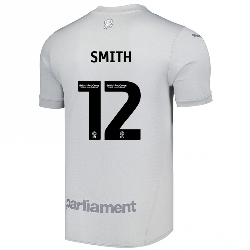 Hombre Fútbol Camiseta Jackson Smith #12 Gris Plata 2ª Equipación 2024/25 México