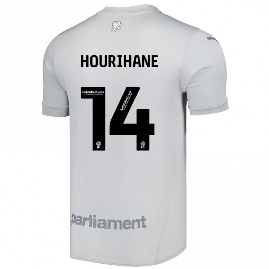 Hombre Fútbol Camiseta Conor Hourihane #14 Gris Plata 2ª Equipación 2024/25 México