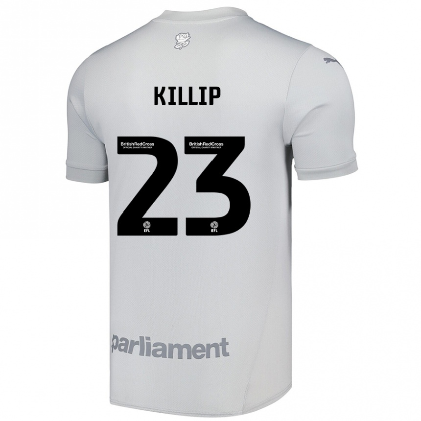 Hombre Fútbol Camiseta Ben Killip #23 Gris Plata 2ª Equipación 2024/25 México