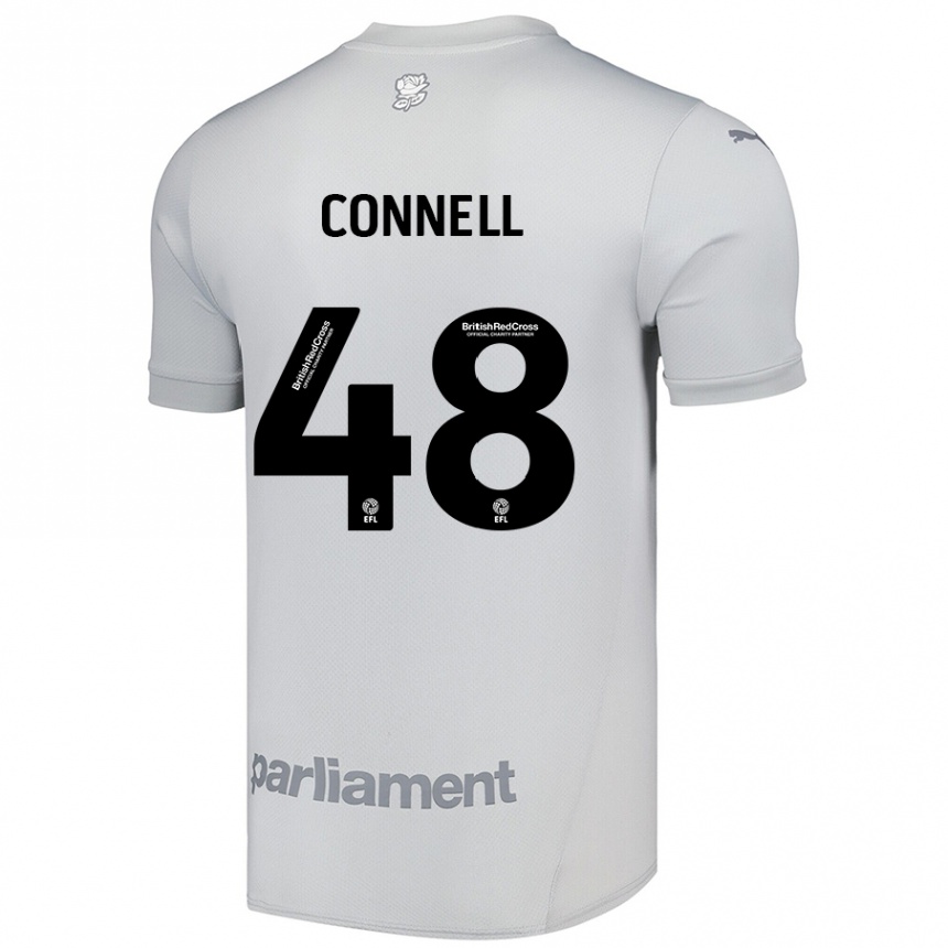 Hombre Fútbol Camiseta Luca Connell #48 Gris Plata 2ª Equipación 2024/25 México