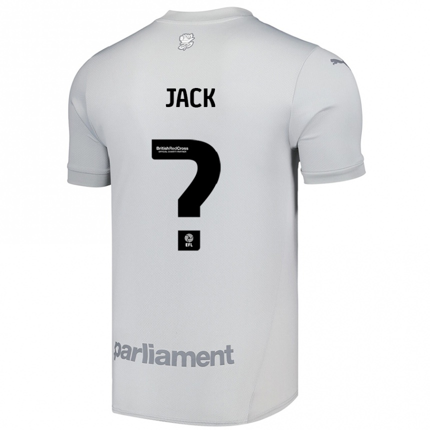 Hombre Fútbol Camiseta Jack Woodcock #0 Gris Plata 2ª Equipación 2024/25 México