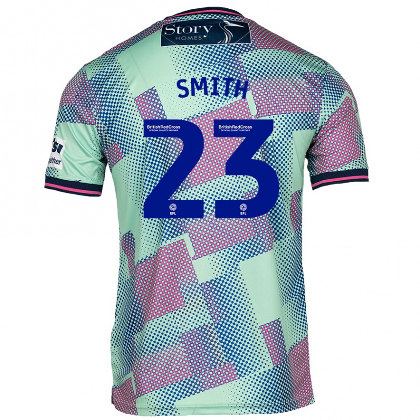 Hombre Fútbol Camiseta Jude Smith #23 Verde 2ª Equipación 2024/25 México