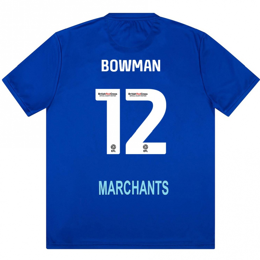 Hombre Fútbol Camiseta Ryan Bowman #12 Verde 2ª Equipación 2024/25 México