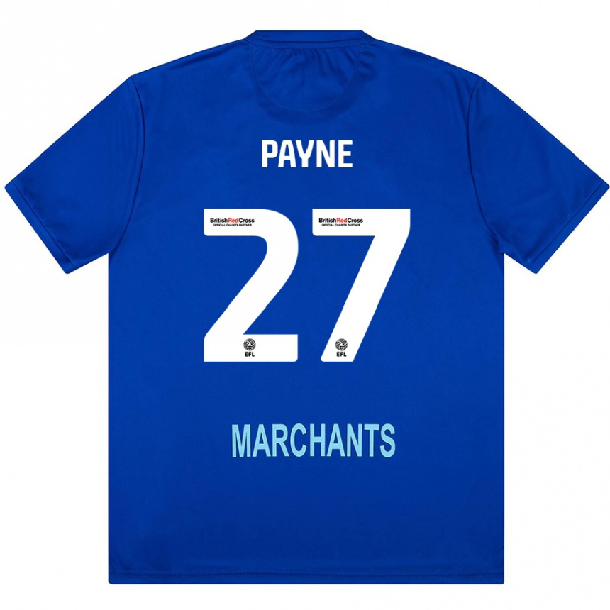 Hombre Fútbol Camiseta Lewis Payne #27 Verde 2ª Equipación 2024/25 México