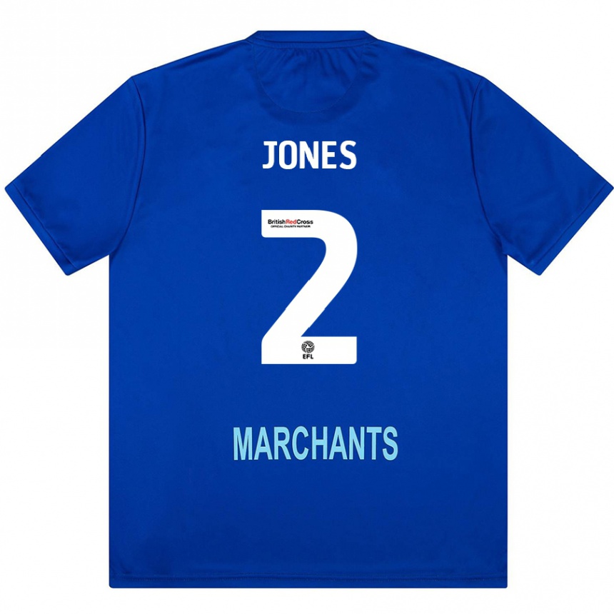 Hombre Fútbol Camiseta Courtney Jones #2 Verde 2ª Equipación 2024/25 México