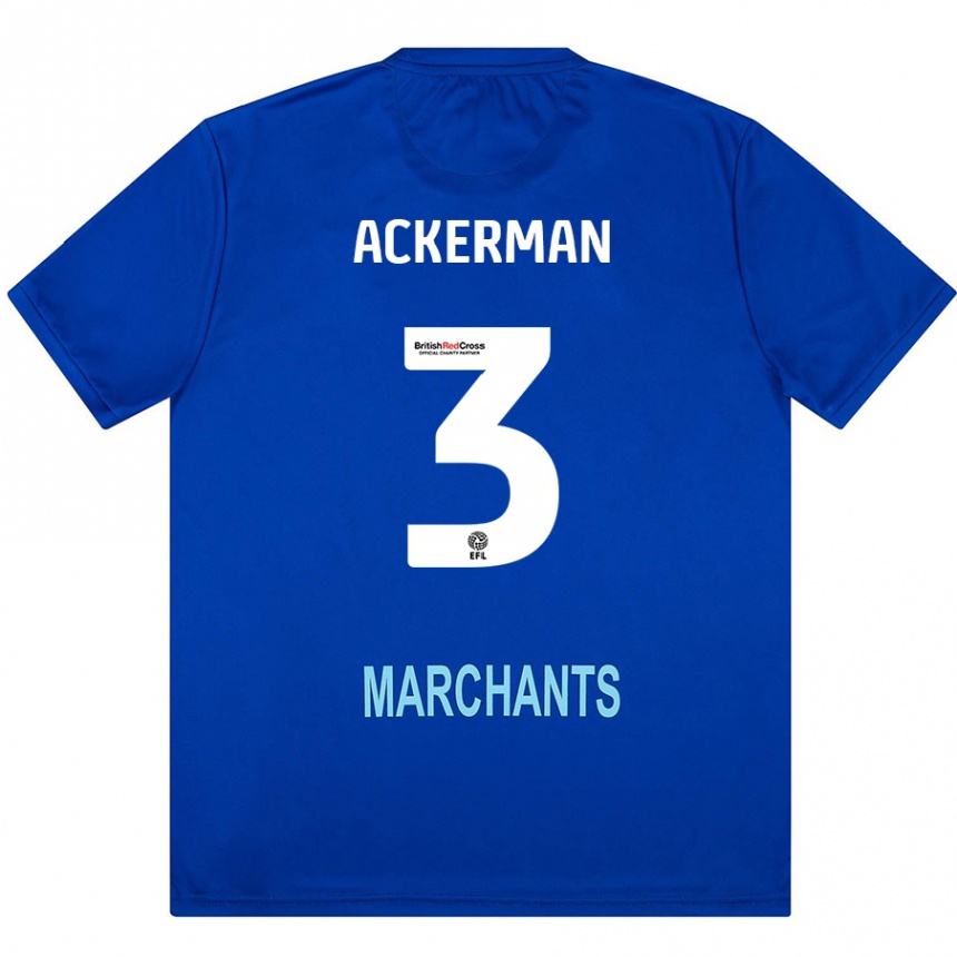 Hombre Fútbol Camiseta Daisy Ackerman #3 Verde 2ª Equipación 2024/25 México