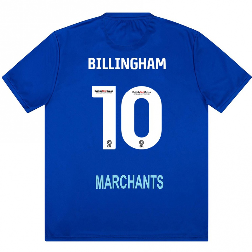 Hombre Fútbol Camiseta Lily Billingham #10 Verde 2ª Equipación 2024/25 México