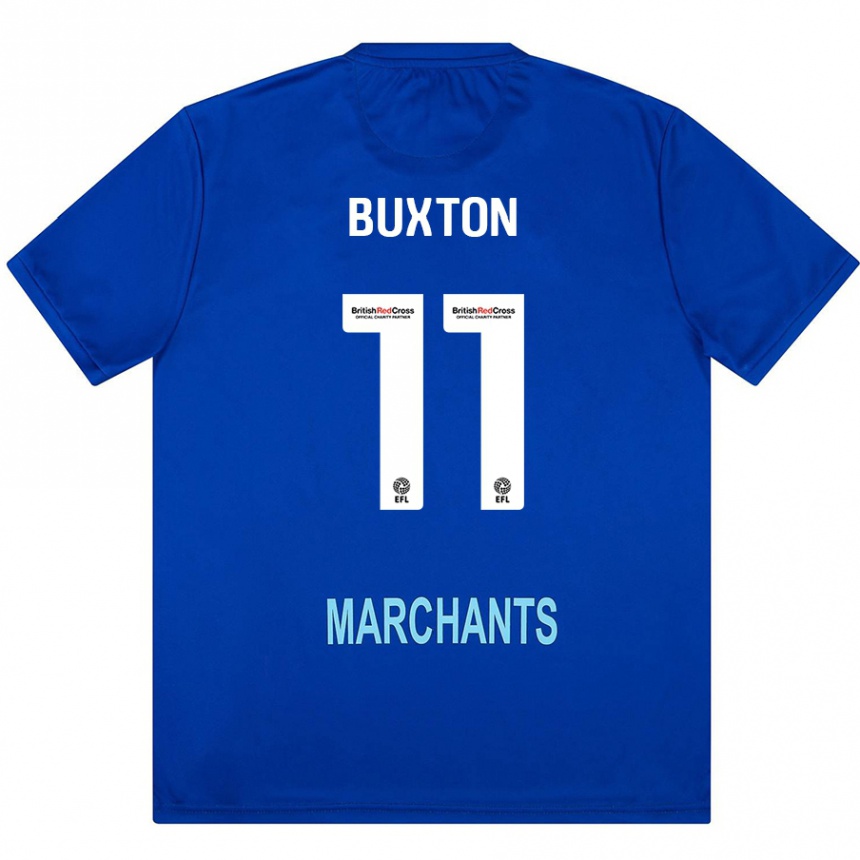 Hombre Fútbol Camiseta Charlotte Buxton #11 Verde 2ª Equipación 2024/25 México