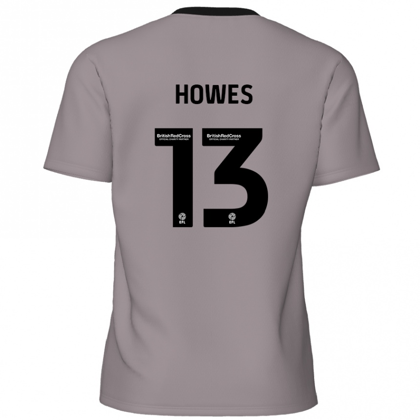 Hombre Fútbol Camiseta Sam Howes #13 Gris 2ª Equipación 2024/25 México