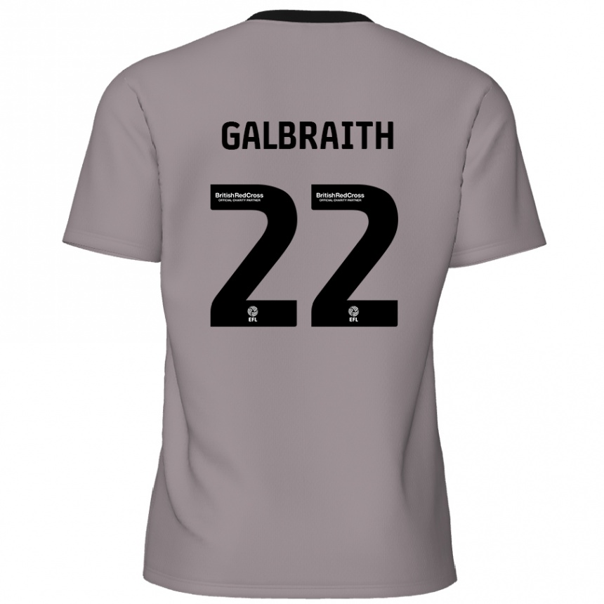 Hombre Fútbol Camiseta Ethan Galbraith #22 Gris 2ª Equipación 2024/25 México