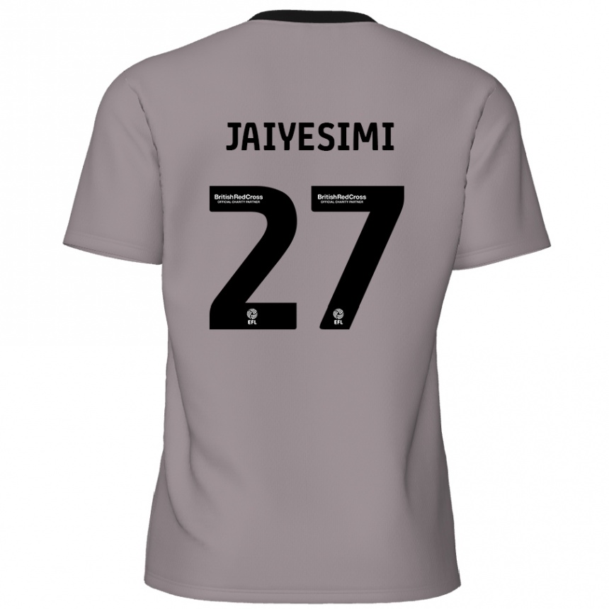 Hombre Fútbol Camiseta Diallang Jaiyesimi #27 Gris 2ª Equipación 2024/25 México