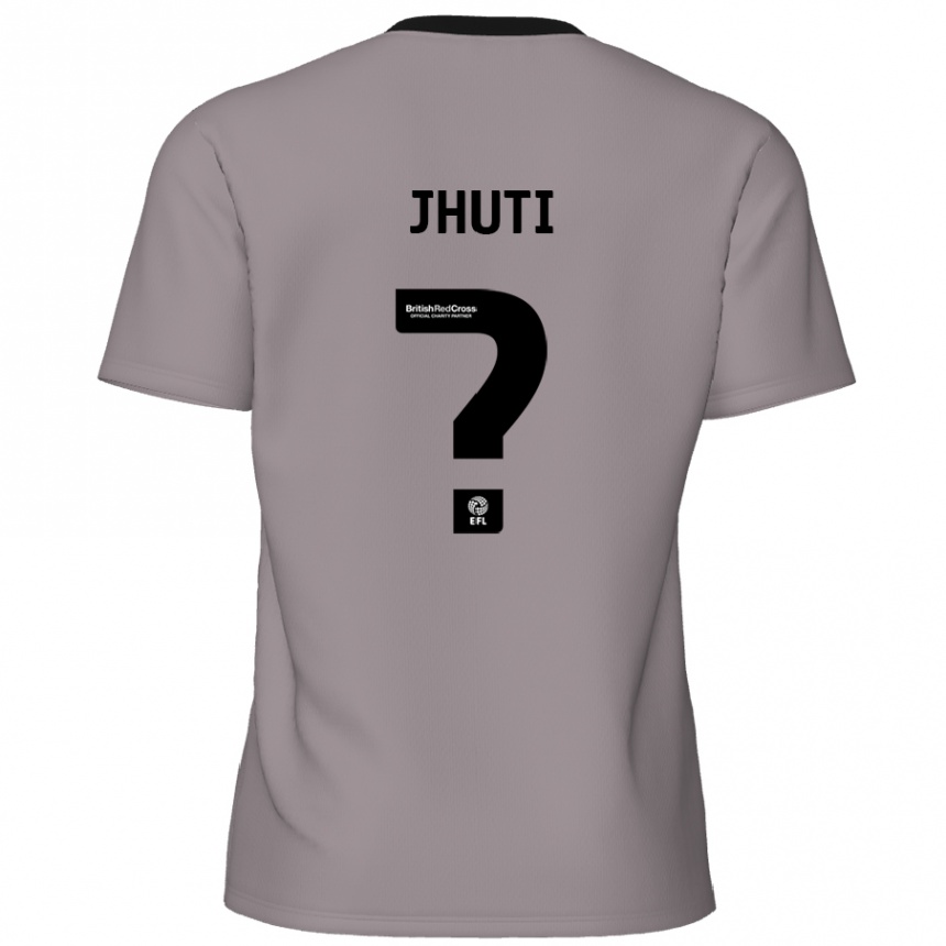 Hombre Fútbol Camiseta Reece Jhuti #0 Gris 2ª Equipación 2024/25 México