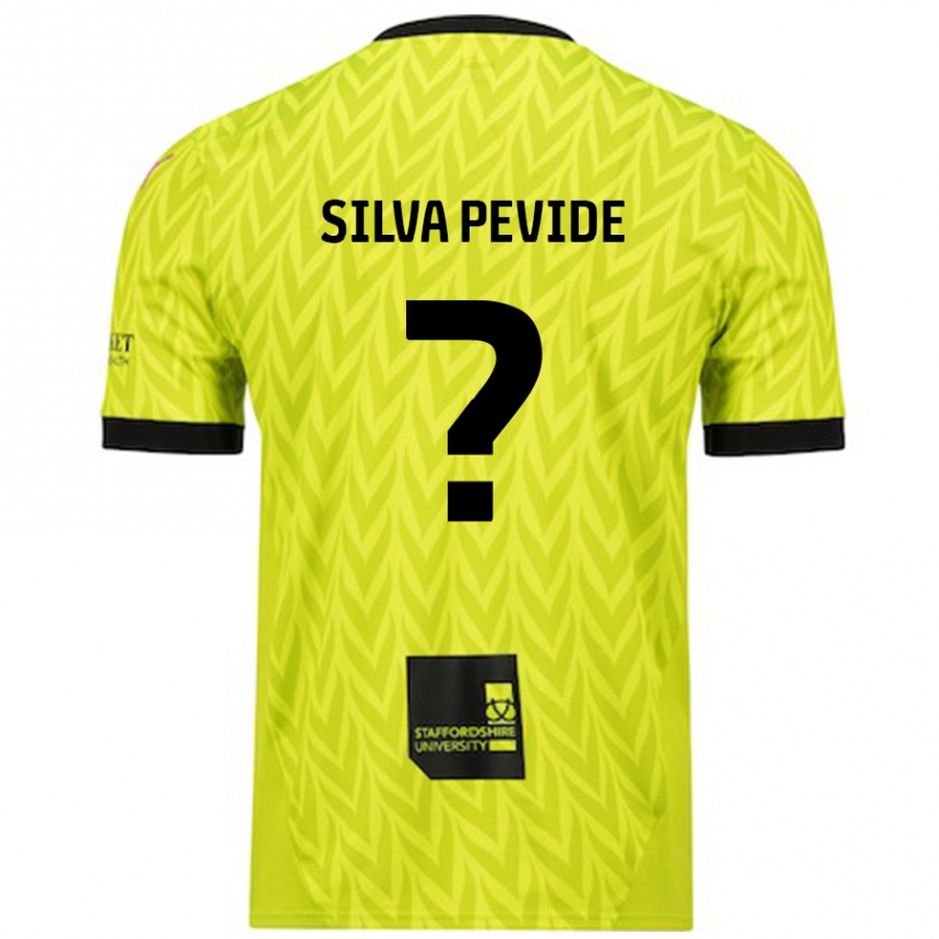 Hombre Fútbol Camiseta Joao Silva Pevide #0 Verde Fluorescente 2ª Equipación 2024/25 México