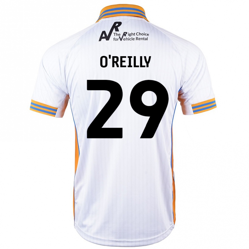 Hombre Fútbol Camiseta Tommi O'reilly #29 Blanco 2ª Equipación 2024/25 México