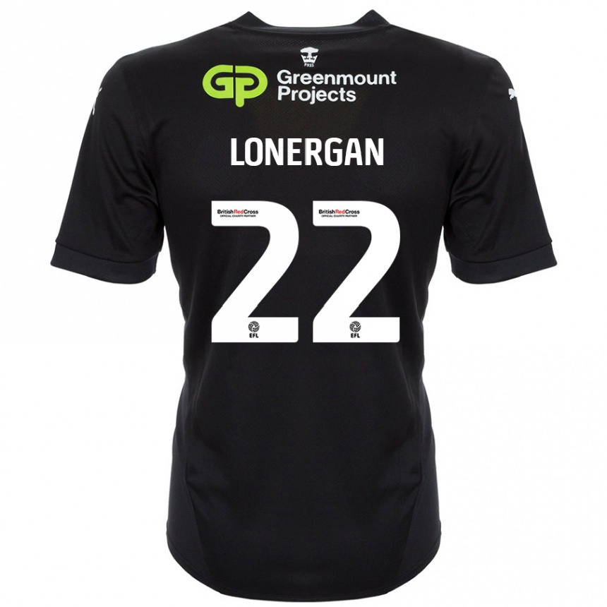 Hombre Fútbol Camiseta Andy Lonergan #22 Negro 2ª Equipación 2024/25 México