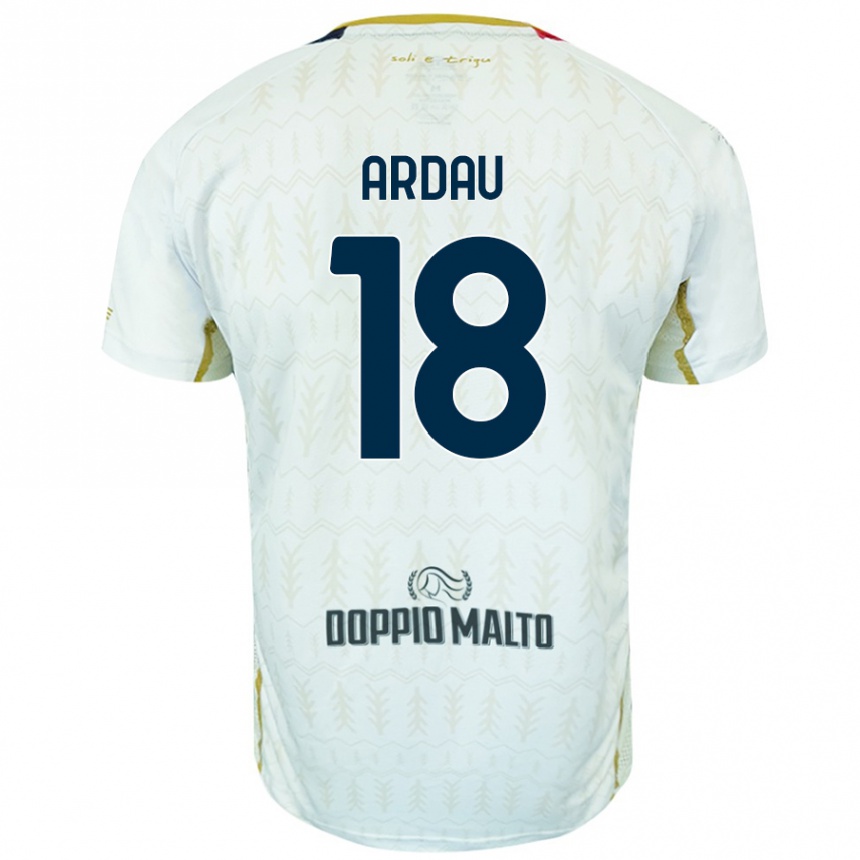 Hombre Fútbol Camiseta Samuel Ardau #18 Blanco 2ª Equipación 2024/25 México