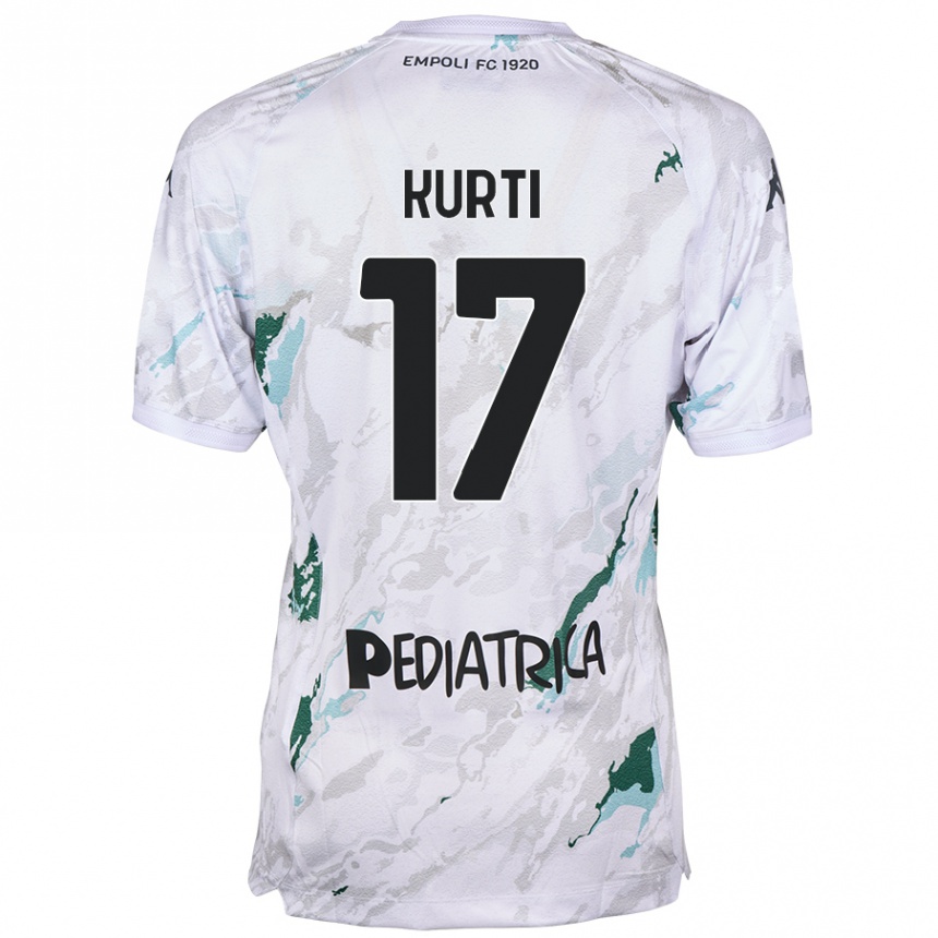 Hombre Fútbol Camiseta Adi Kurti #17 Gris 2ª Equipación 2024/25 México