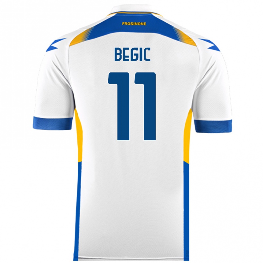 Hombre Fútbol Camiseta Tjas Begic #11 Blanco 2ª Equipación 2024/25 México