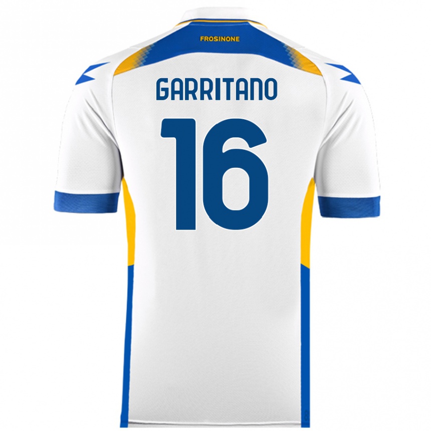 Hombre Fútbol Camiseta Luca Garritano #16 Blanco 2ª Equipación 2024/25 México