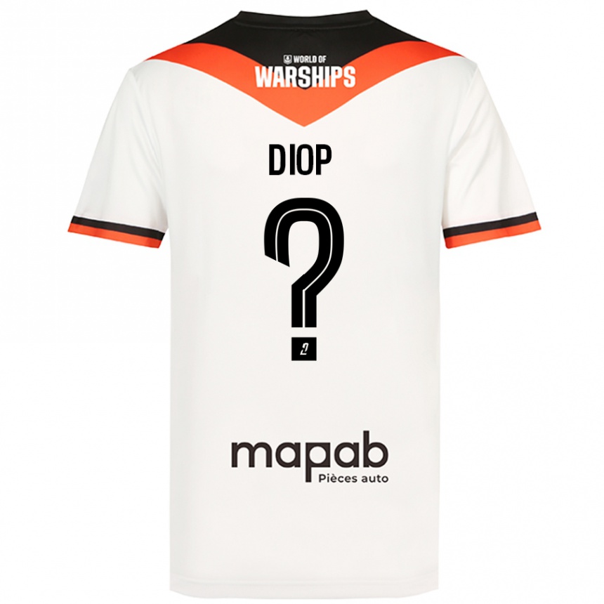 Hombre Fútbol Camiseta Samba Diop #0 Blanco 2ª Equipación 2024/25 México