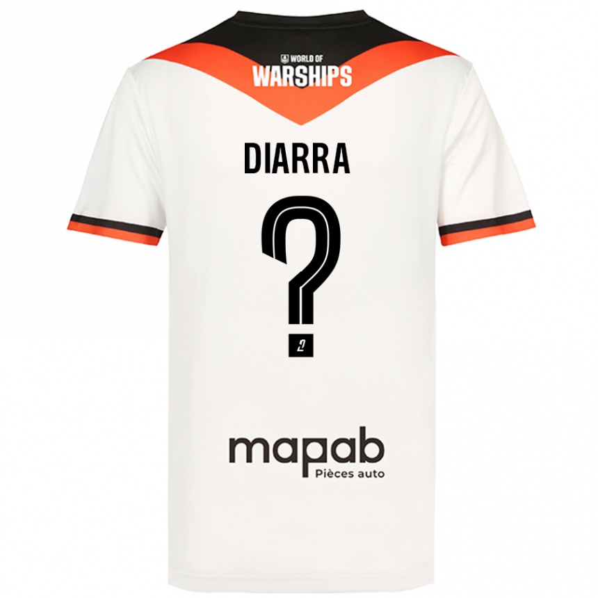 Hombre Fútbol Camiseta Boubakar Diarra #0 Blanco 2ª Equipación 2024/25 México