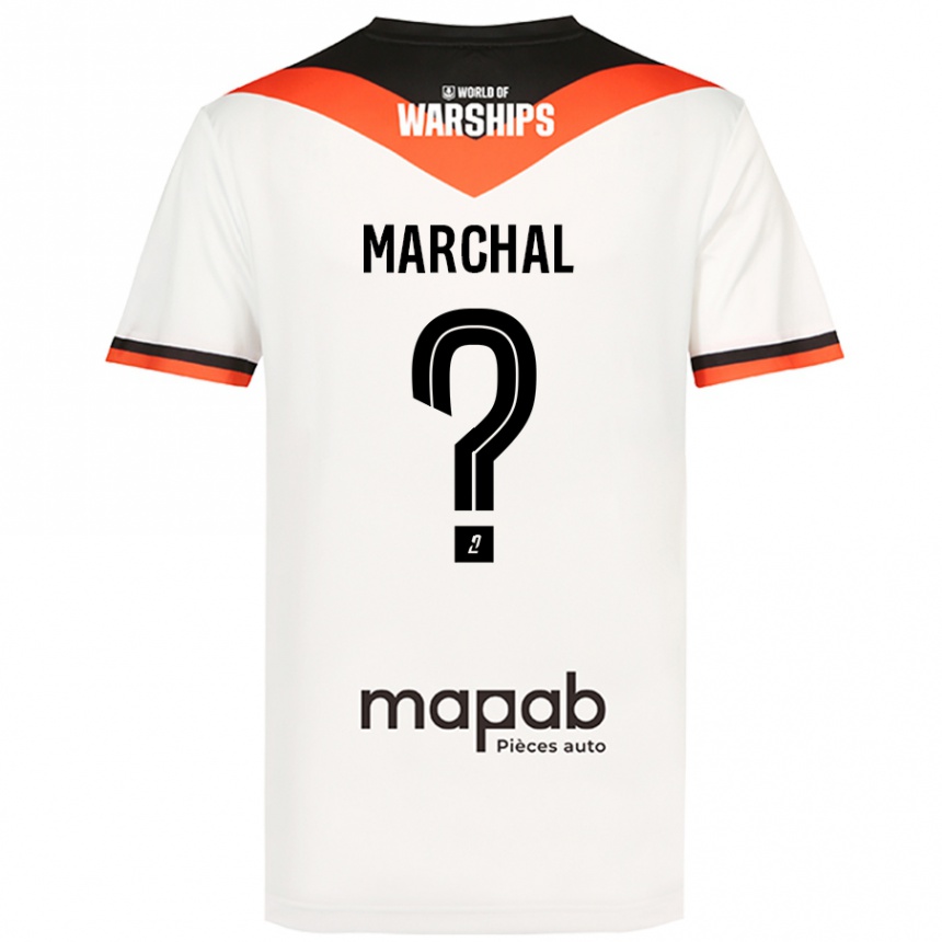 Hombre Fútbol Camiseta Noam Marchal #0 Blanco 2ª Equipación 2024/25 México